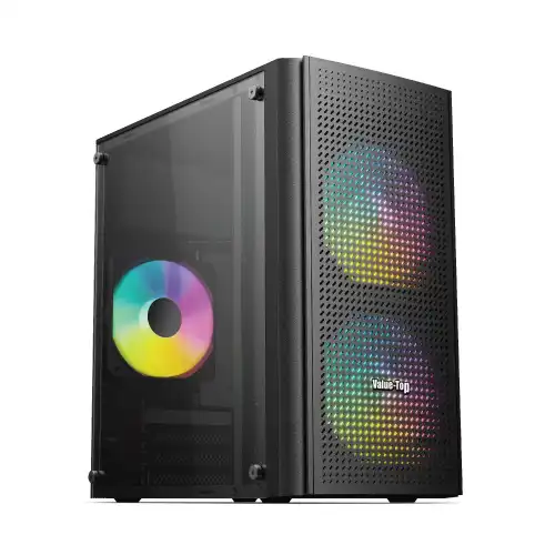 Value-Top VT-M200 Mid Tower Micro ATX Casing With 200W Power Supply